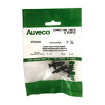 8mmx22mm Black Push-Type Retainer, 20mm Head
