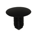 3/8"x3/4" Black Nylon Engine Compartment & Front End Retainer, 15/16" Head