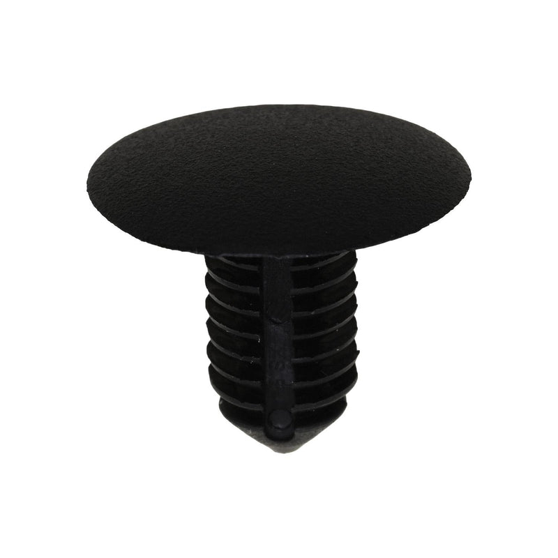 3/8"x3/4" Black Nylon Engine Compartment & Front End Retainer, 15/16" Head