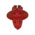 13mm Red Nylon Fender Molding Clip, 17mm Head