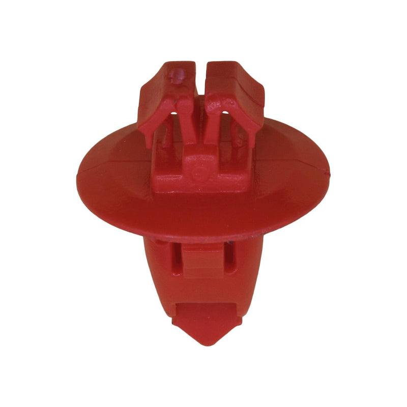 13mm Red Nylon Fender Molding Clip, 17mm Head