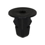 M5.5 Black Nylon Hood/Fender Screw Grommet, 9mmx9mm Square Hole, 20mm Head