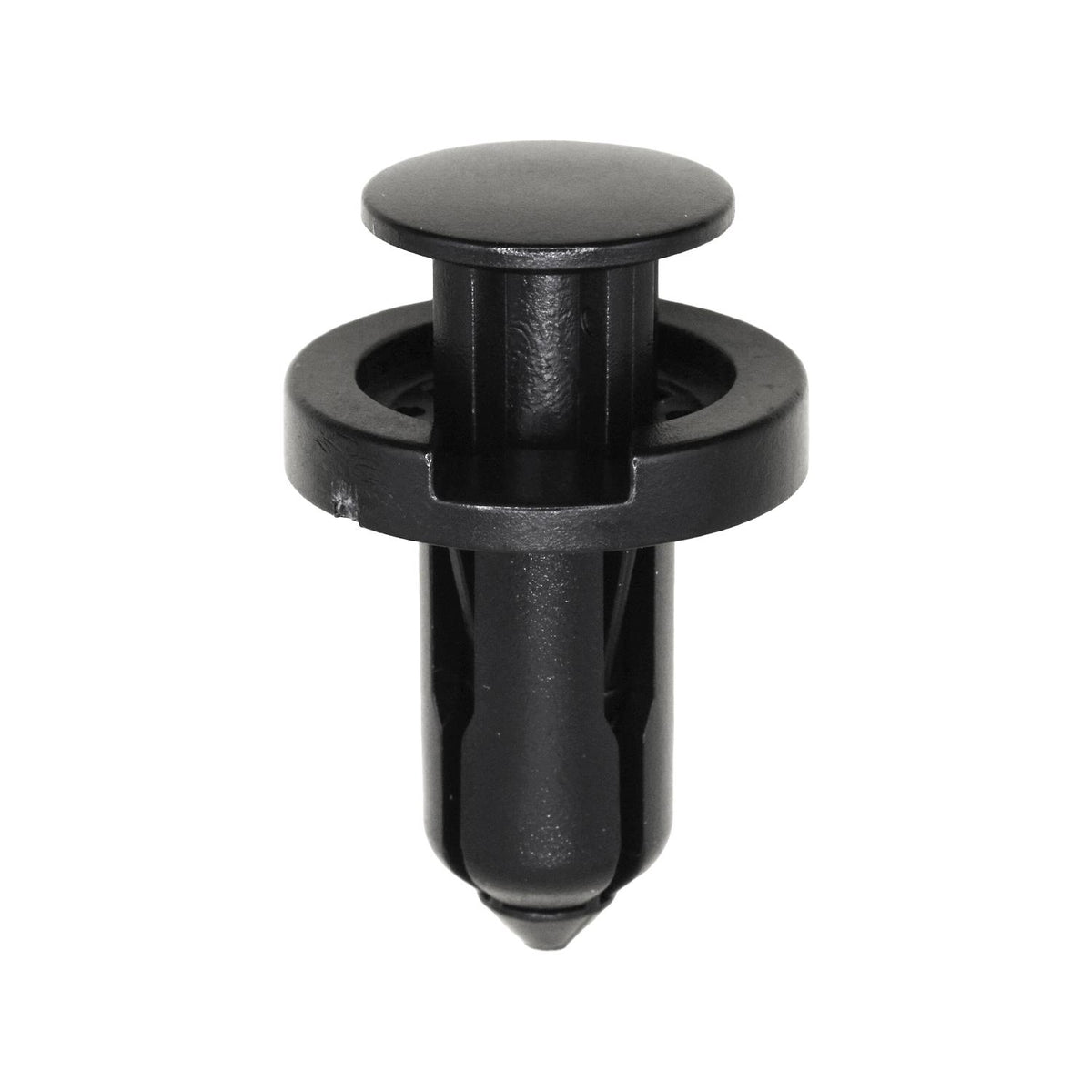 10mmx18mm Black Push-Type Retainer, 20mm Head