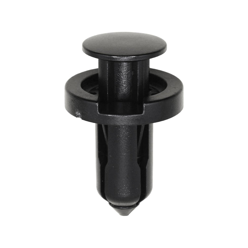 10mmx18mm Black Push-Type Retainer, 20mm Head