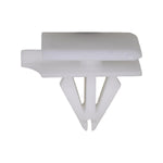9mmx14mm White Nylon Rocker Molding Clip, 12mm X 20mm