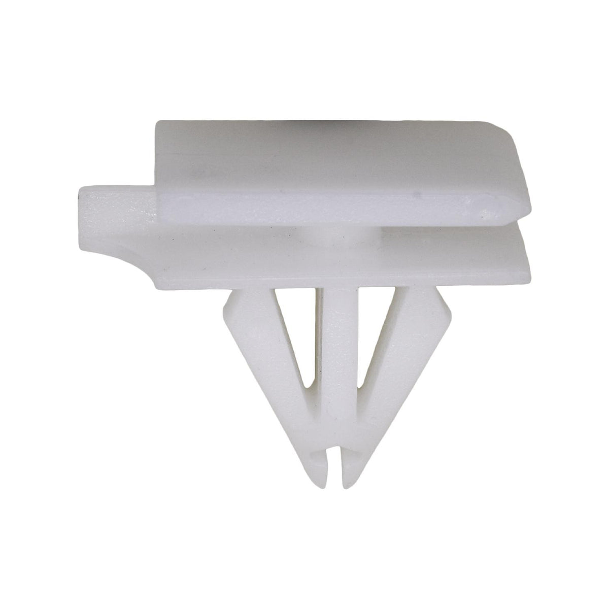 9mmx14mm White Nylon Rocker Molding Clip, 12mm X 20mm