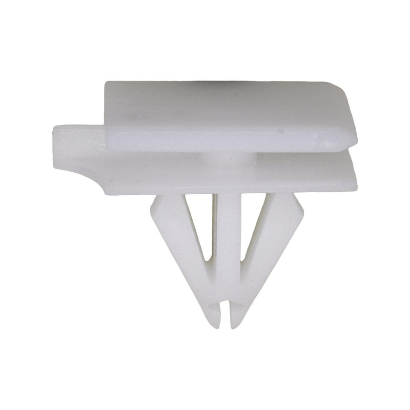 9mmx14mm White Nylon Rocker Molding Clip, 12mm X 20mm