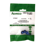 10mm Blue Nylon Molding Clip with Sealer, 17mm Head