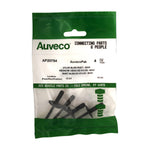 6mm Black Nylon Blind Rivet, 2.5mm - 4.8mm Grip Range, 53mm Overall Length
