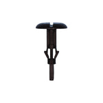25mm Black Nylon Pin Retainer, 15mm Head
