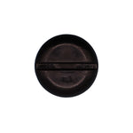 25mm Black Nylon Pin Retainer, 15mm Head