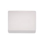 3/8"x9/16" White Nylon Molding Clip, 9/16" X 13/16"