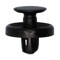 7mmx7.5mm Black Nylon Push-Type Retainer, 18mm Head