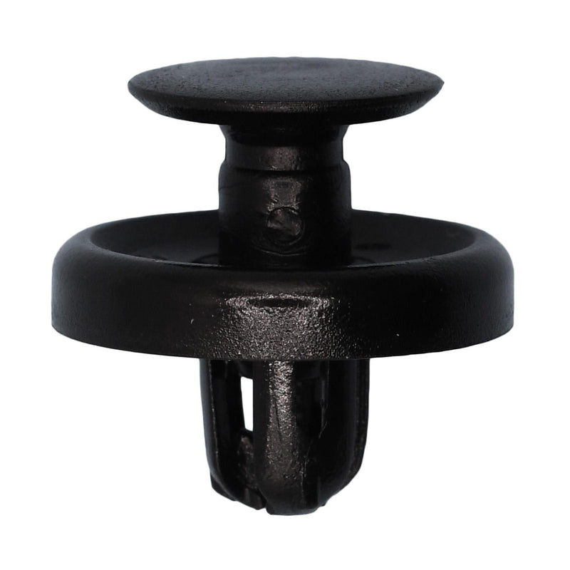 7mmx7.5mm Black Nylon Push-Type Retainer, 18mm Head