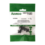 7mmx7.5mm Black Nylon Push-Type Retainer, 18mm Head