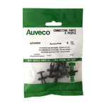 6.5mmx20mm Black Push-Type Retainer, 18mm Head
