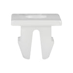 M5.5x10mm White Nylon Nut, 14mmx16mm Head