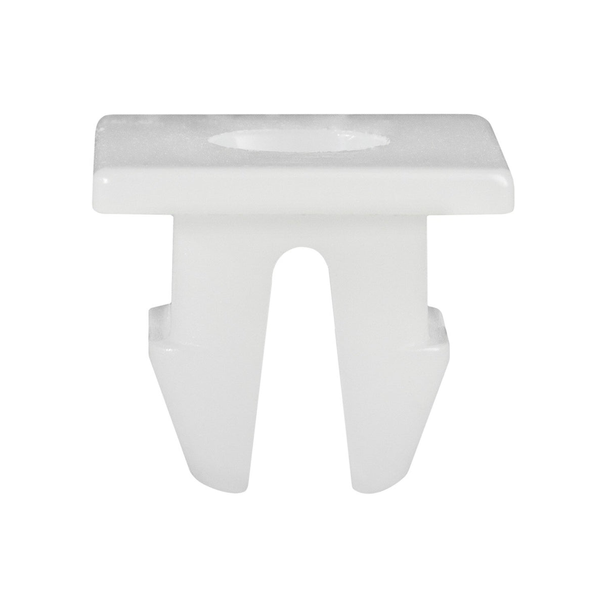 M5.5x10mm White Nylon Nut, 14mmx16mm Head