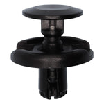 7mmx10mm Black Push-Type Retainer, 20mm Head