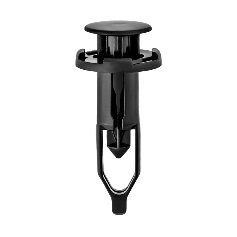 9mmx31mm Black Push Type Retainer, 18mm Head