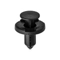 8mmx13mm Black Push-Type Retainer, 20mm Head