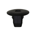 #8 Black Nylon Grommet, 9mm Square Hole, 20mm Head