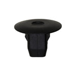 #8 Black Nylon Grommet, 9mm Square Hole, 20mm Head