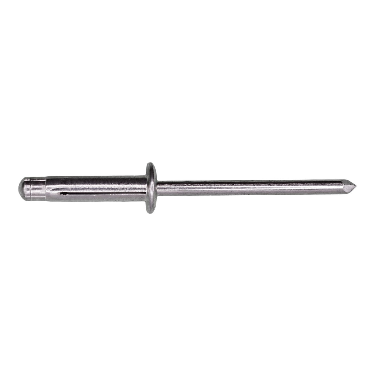 5/32" Rivet, 3/64"-9/32" Grip, Aluminum Body, Aluminum Mandrel, 5/16" Flange Diam