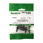 6.5mmx17.5mm Black Nylon Push Type Retainer, 18mm Head