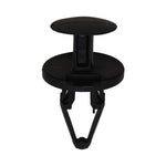 8.5mmx20mm Black Push Type Retainer, 20mm Head