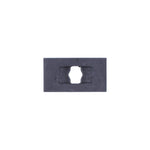1/8" Stud Flat Nut, Phosphate