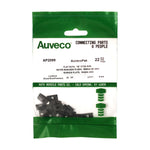 1/8" Stud Flat Nut, Phosphate