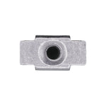 #8 Fender Bracket Retainer Nut Spring Steel Organic, Zinc Organic, Metal