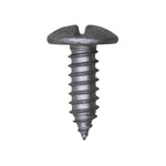 M6.3-1.81 Duo-Drive Truss Head License Plate Screw, 14mm Head, Dacromet 320