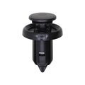 10mmx16mm Black Nylon Push-Type Retainer, 20mm Head
