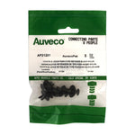 7mmx8mm Black Nylon Push-Type Retainer, 19mm Head