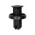10mmx14mm Black Nylon Push-Type Retainer, 20mm Head