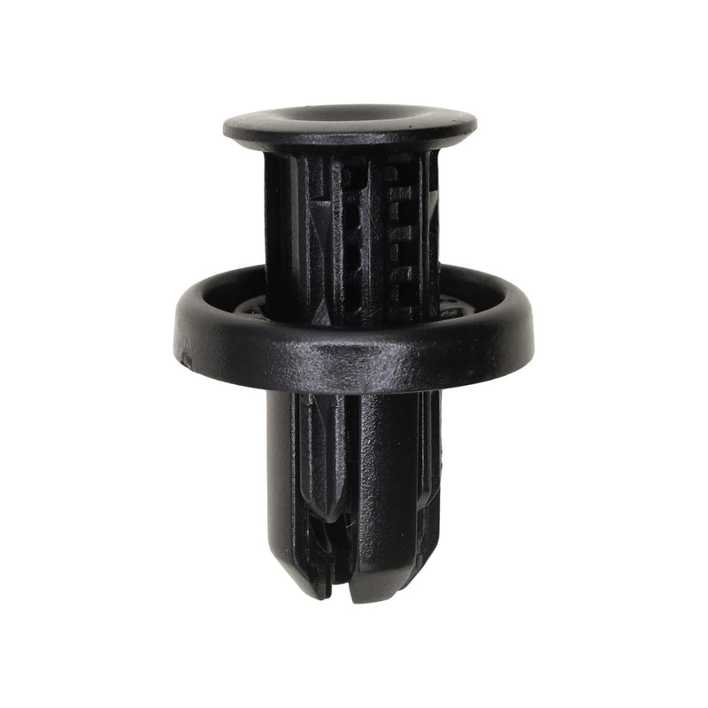 10mmx14mm Black Nylon Push-Type Retainer, 20mm Head