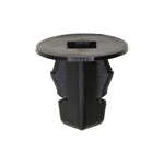 M5.5 Black Nylon Fender Liner Grommet, 9mmx9mm Square Hole, 20mm Head