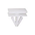 9mmx14mm White Nylon Molding Clip, 12mm X 20mm