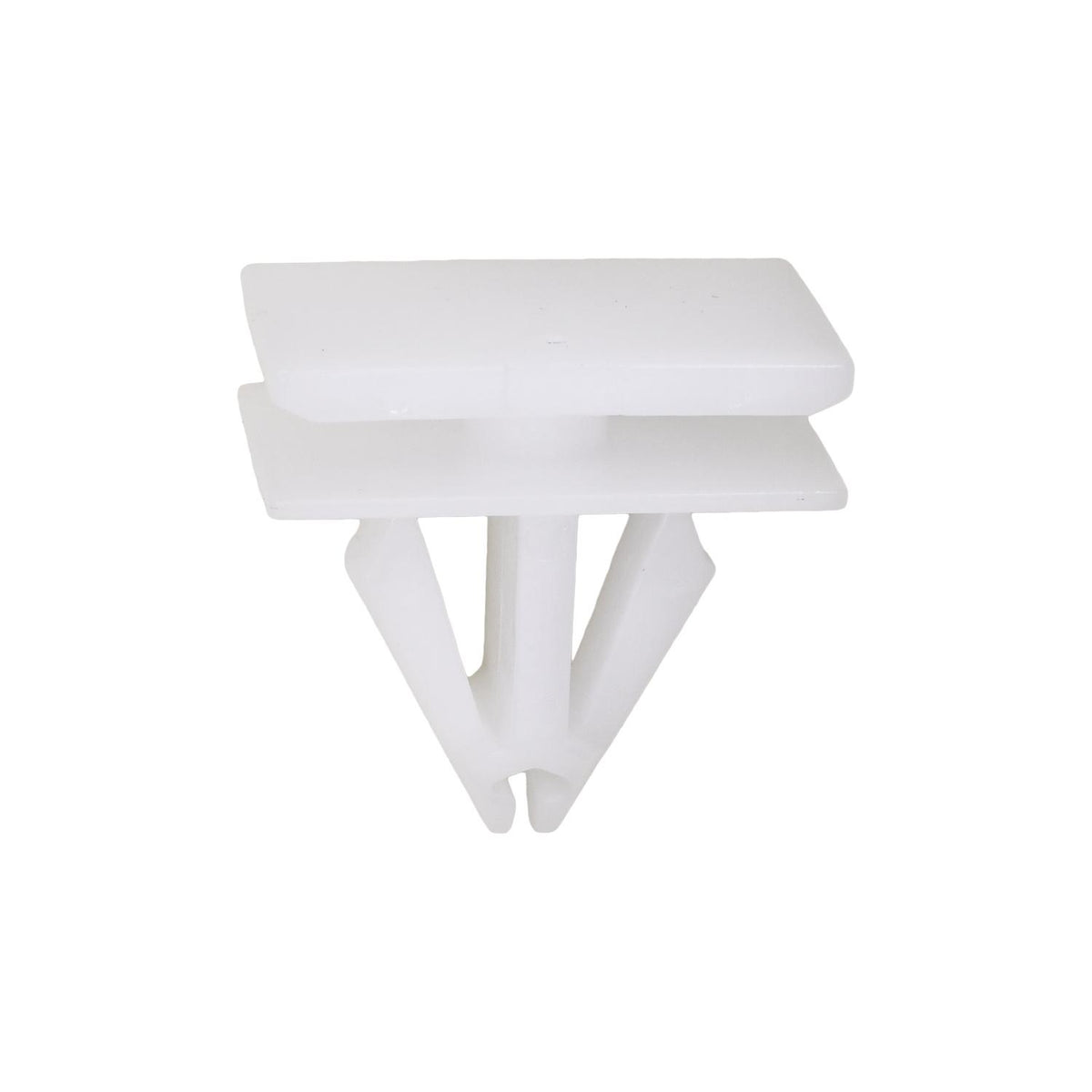 9mmx14mm White Nylon Molding Clip, 12mm X 20mm