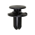 8mmx14mm Black Nylon Fender Liner Push Type Retainer, 18mm Head