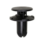 8mmx14mm Black Nylon Fender Liner Push Type Retainer, 18mm Head