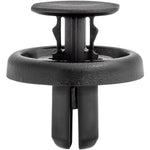 7mmx10mm Black Nylon Fender Liner Push-Type Retainer, 20mm Head