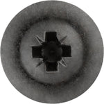 M4.2-1.41x20mm Phillips Truss Head Pozi Drive Tapping Screw, Black Zinc, Pozidriv