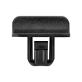 11mm Black Nylon Bumper Molding Clip, 11.5mmx21mm Head