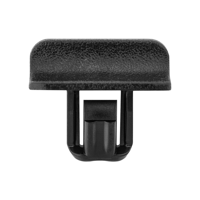 11mm Black Nylon Bumper Molding Clip, 11.5mmx21mm Head