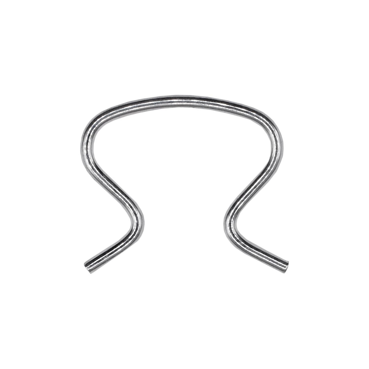 Door And Window Crank Handle Retaining Clip, Zinc, Metal