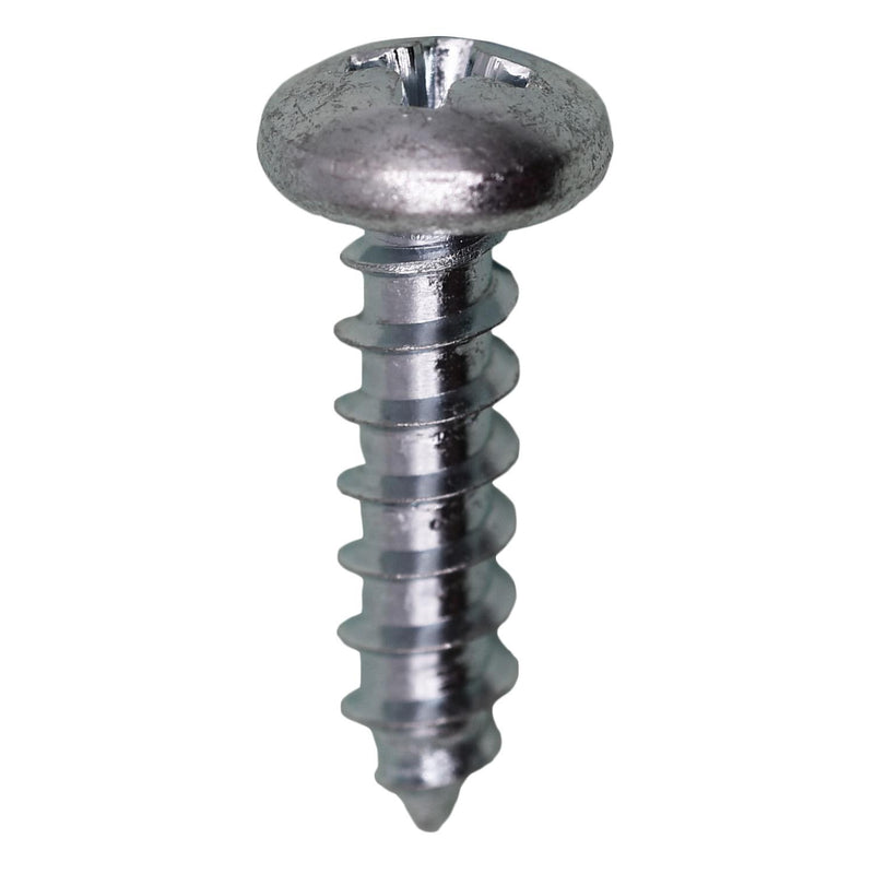 #10x3/4" Phillips Pan Head Tapping Screw, Type A/AB, Zinc