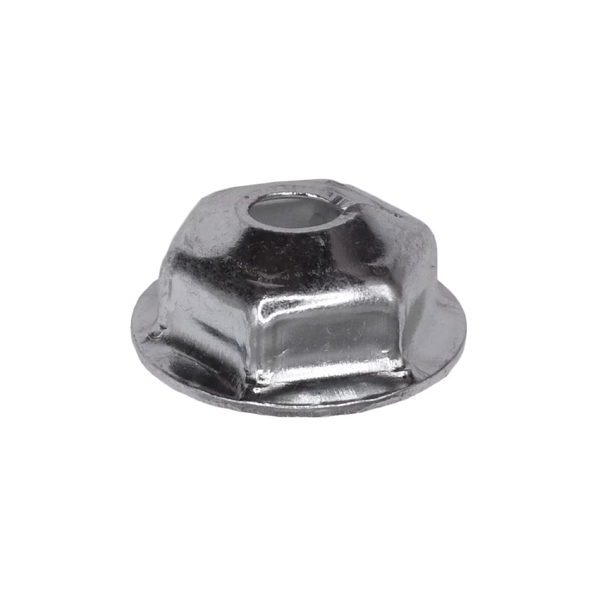 #10-24 Washer Lock Nut Hex, 1/2" Washer, Zinc